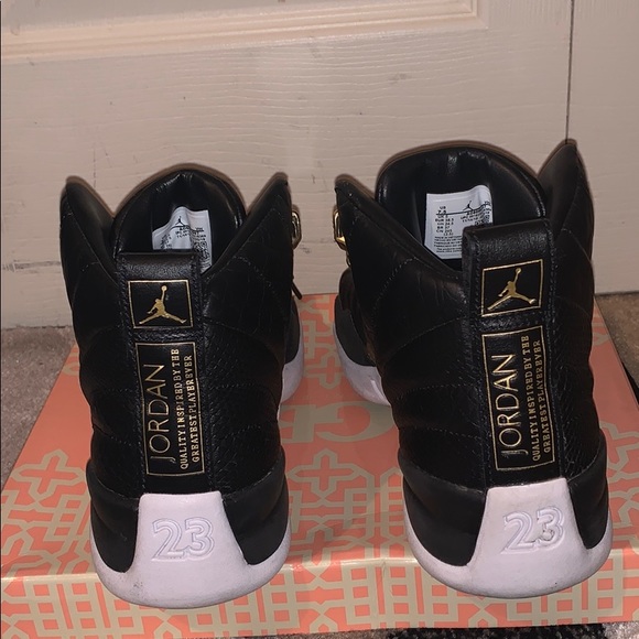 COPY - Jordan 12 Retro Black Metallic Gold White … - Picture 6 of 7